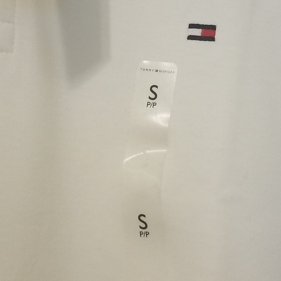 21. TOMMY HILFIGER-Unisex White Polo Shirt- Brand New - Picture 5 of 11